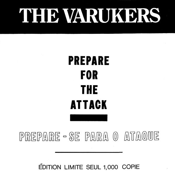 The Varukers – Prepare For The Attack (2022) Vinyl LP