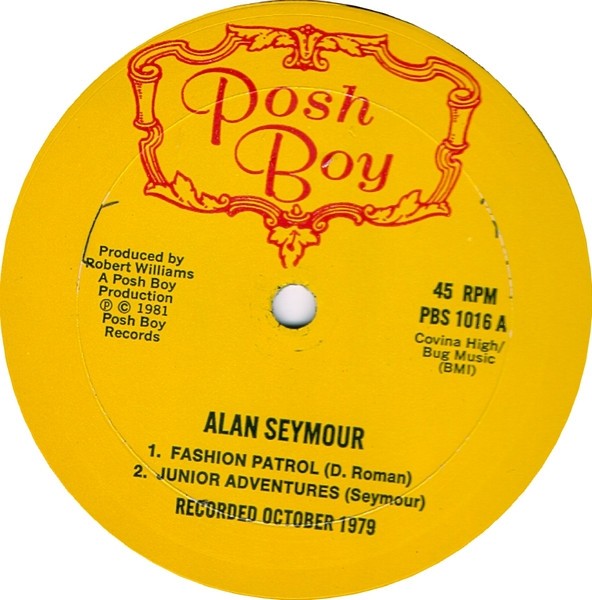 Alan Seymour – Fashion Patrol (2022) Vinyl 12″