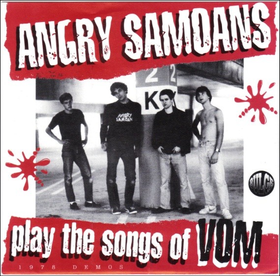 Angry Samoans – Play The Songs Of Vom (1999) Vinyl Album 7″