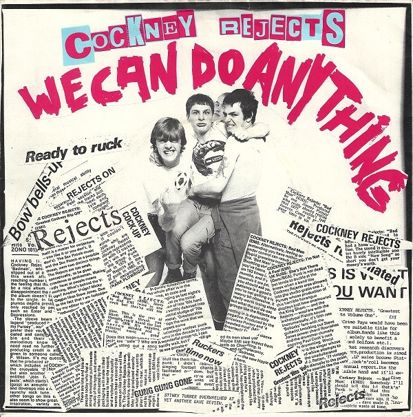 Cockney Rejects – We Can Do Anything (1980) Vinyl 7″
