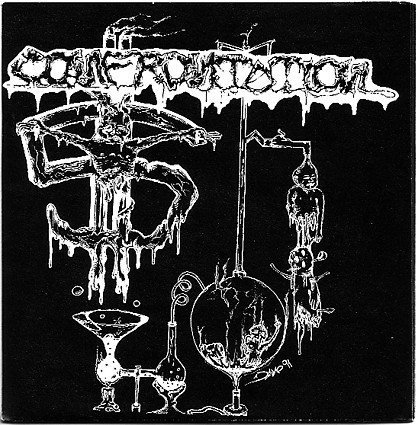 Confrontation – Dead Against The War (1991) Vinyl 7″
