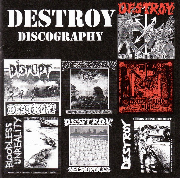 Destroy! – Discography 1990-1994 (2022) CD Repress