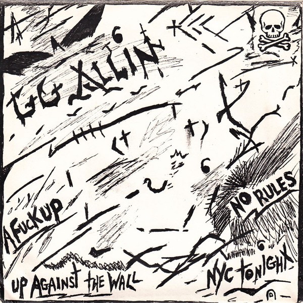 GG Allin – No Rules (1982) Vinyl 7″