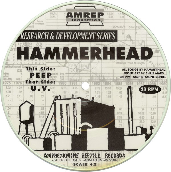 Hammerhead – U.V. / Peep (2022) Vinyl Album 7″