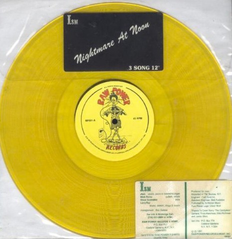 Ism – Nightmare At Noon (1987) Vinyl 12″