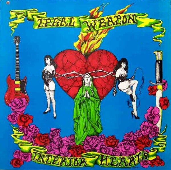 Legal Weapon – Interior Hearts (1985) Vinyl Album LP