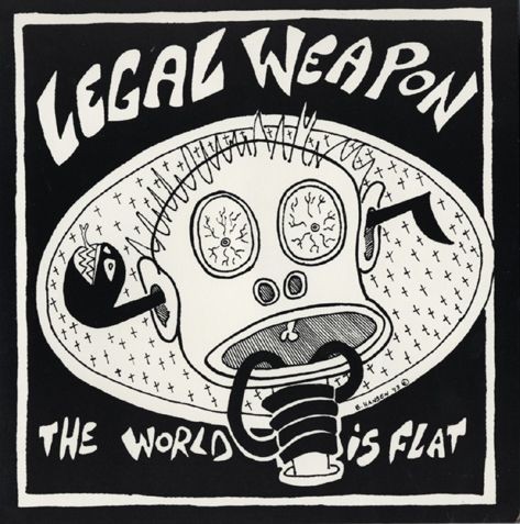Legal Weapon – The World Is Flat (1993) Vinyl 7″ EP