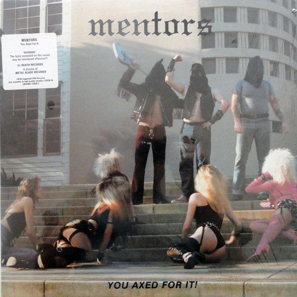 Mentors – You Axed For It! (1985) Vinyl Album LP