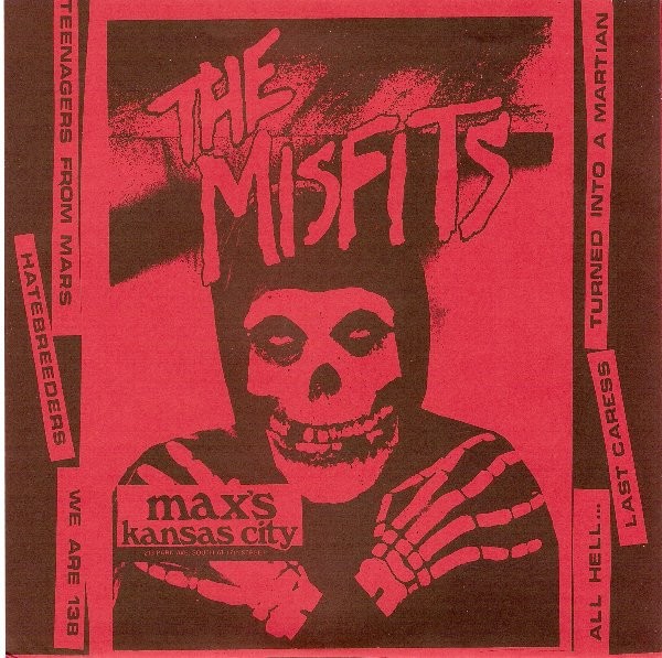 Misfits – Max’s Kansas City (1987) Vinyl 7″ EP