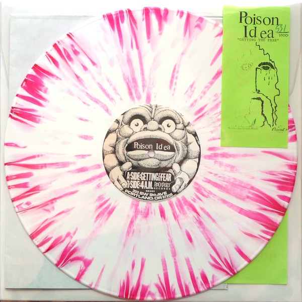 Poison Idea – Getting The Fear (1989) Vinyl 12″