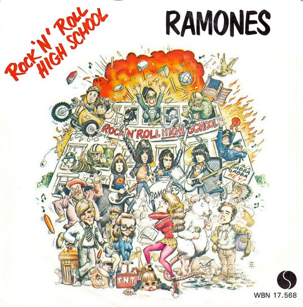 Ramones – Rock ‘N’ Roll High School (1980) Vinyl Album 7″