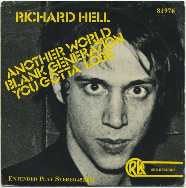 Richard Hell – Another World (1976) Vinyl 7″ EP