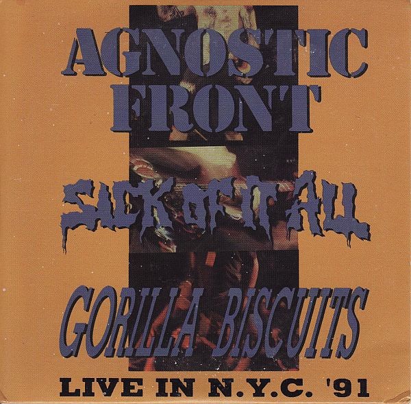 Sick Of It All – Live In N.Y.C. ’91 (1991) CD