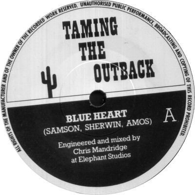 Taming The Outback – Fire & Smoke / Blue Heart (2022) Vinyl 7″