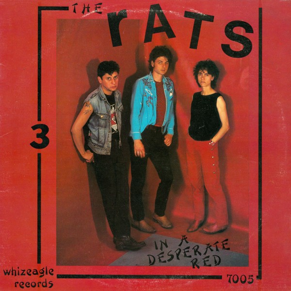 The Rats – In A Desperate Red (1983) Vinyl Album LP