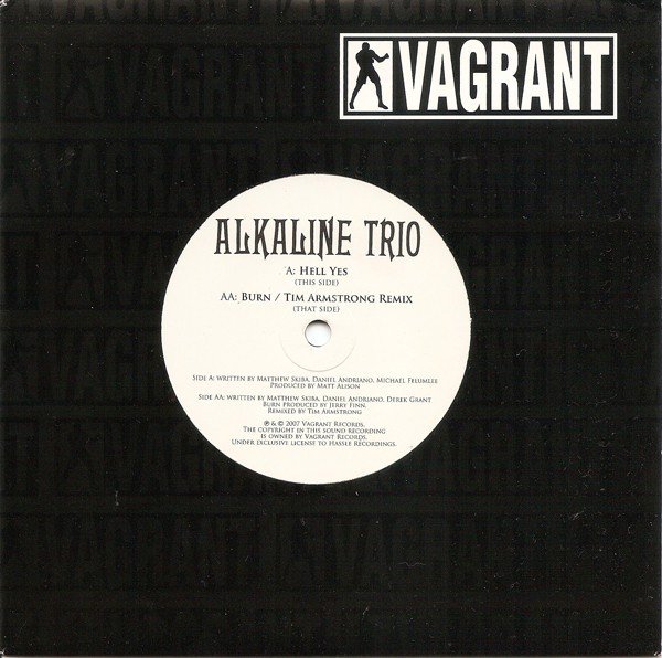 Alkaline Trio – Hell Yes (2022) Vinyl Album 7″
