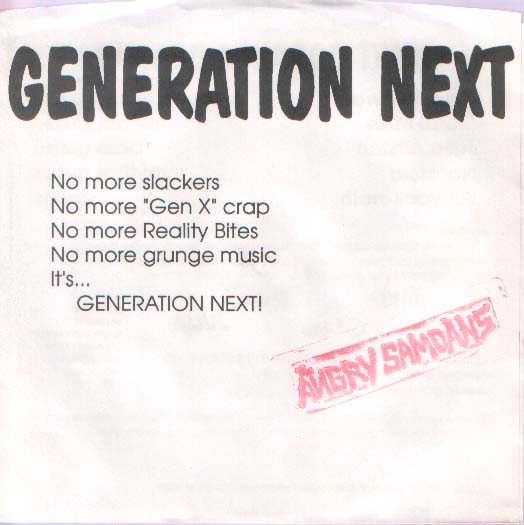 Angry Samoans – Generation Next (2022) Vinyl Album 7″