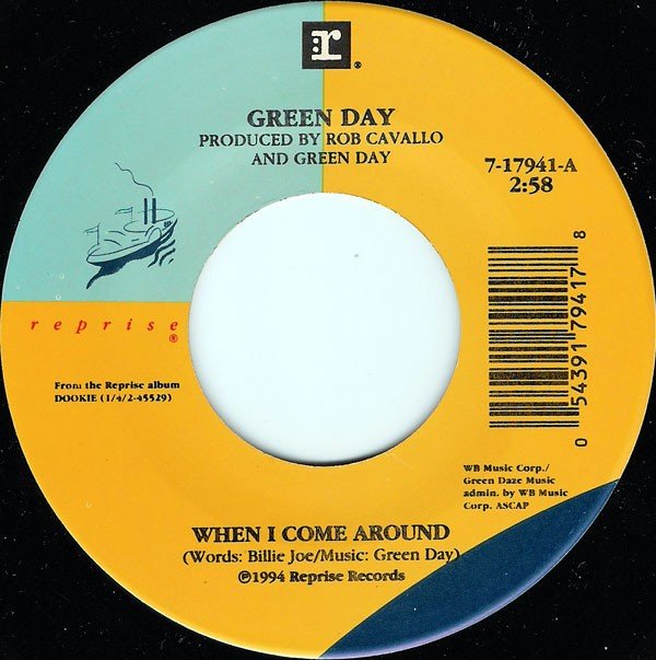 Green Day – When I Come Around / Basket Case (2022) Vinyl 7″