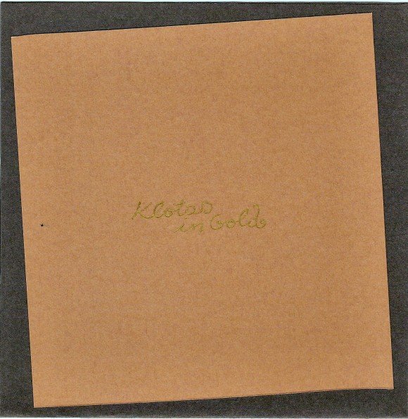 Klotzs – In Gold (2022) Vinyl 7″