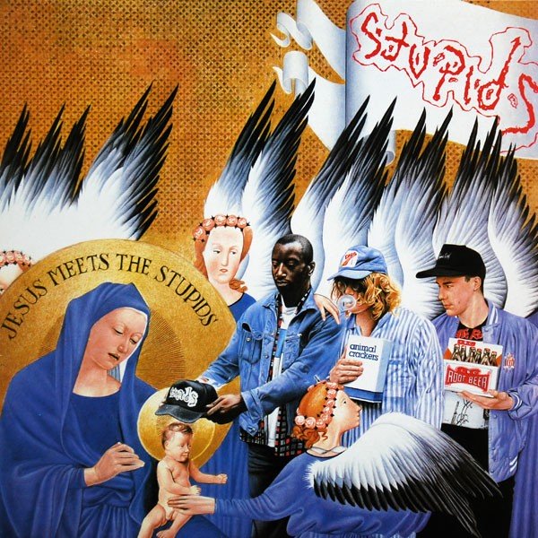 Stupids – Jesus Meets The Stupids (1988) Vinyl Album LP Vinyl 7″