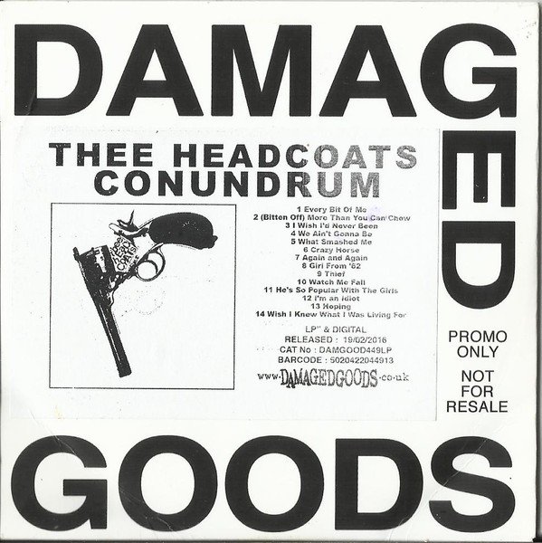 Thee Headcoats – Thee Headcoats Conundrum (1994) CDr Album