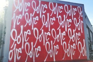 red love Where to Find Los Angeles Best Painted Walls