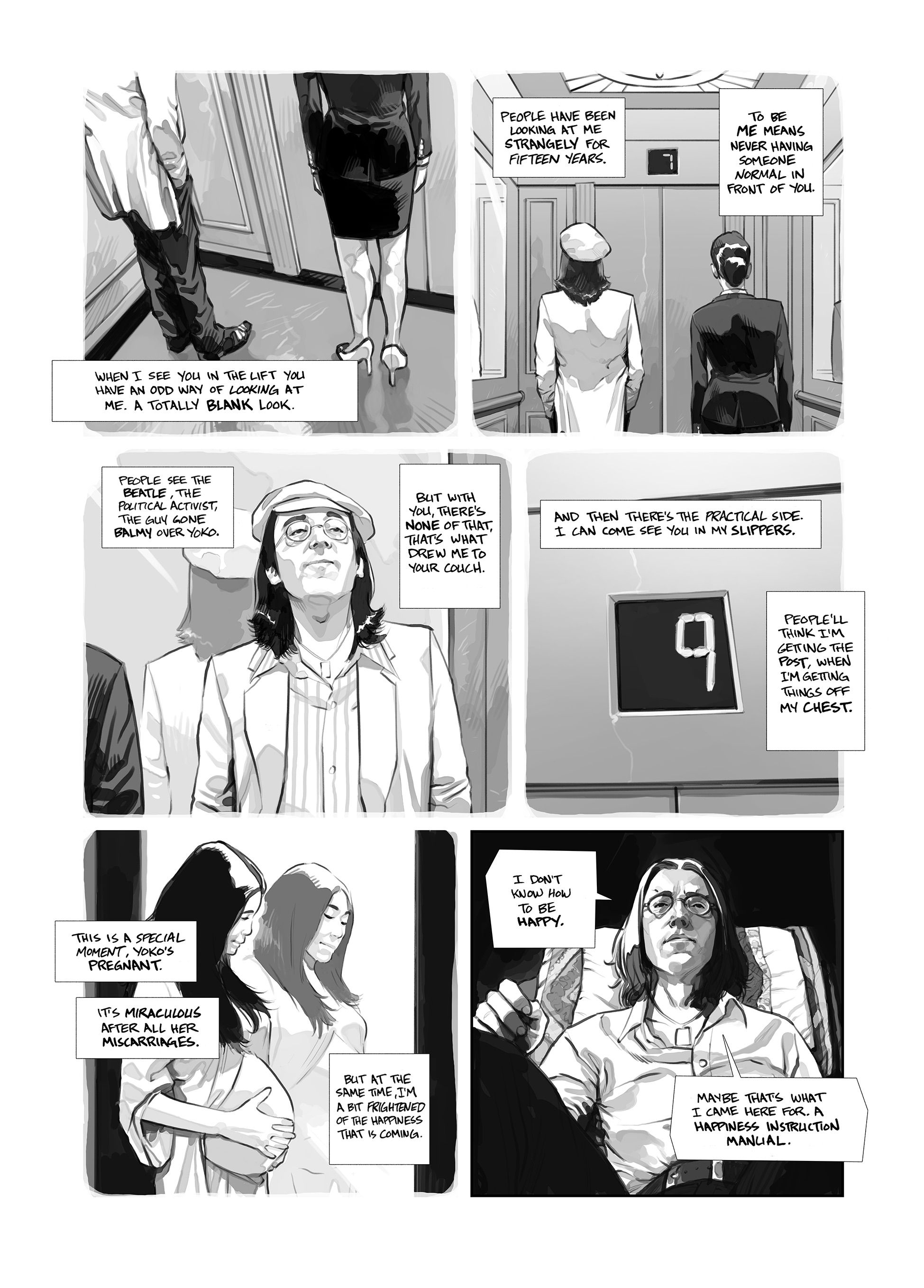 002 Graphic novel recounting John Lennons New York years previewed in new trailer    watch