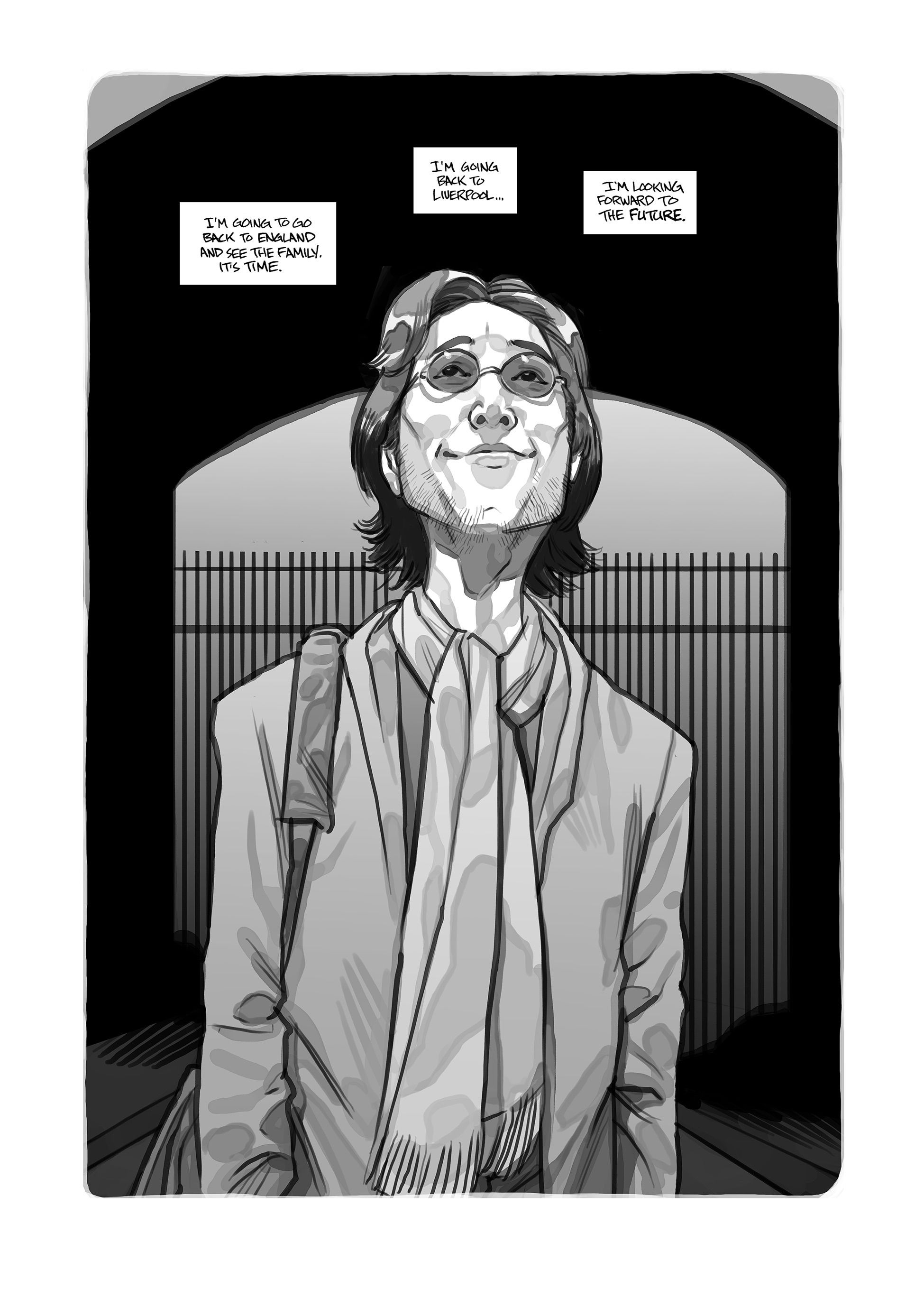 121 Graphic novel recounting John Lennons New York years previewed in new trailer    watch