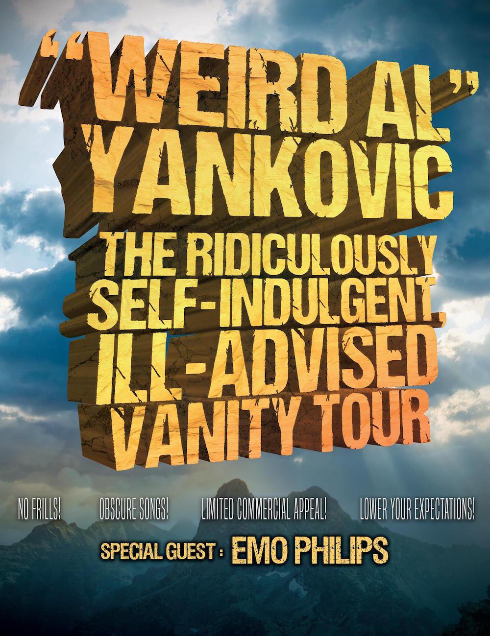 22382377 10155536575906005 5239119970592500997 o Weird Al Yankovic announces The Ridiculously Self Indulgent Ill Advised Vanity Tour