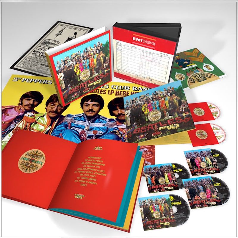 beatles sgt pepper reissue 50th anniversary The Beatles to release massive 50th anniversary reissue of Sgt. Peppers Lonely Hearts Club Band