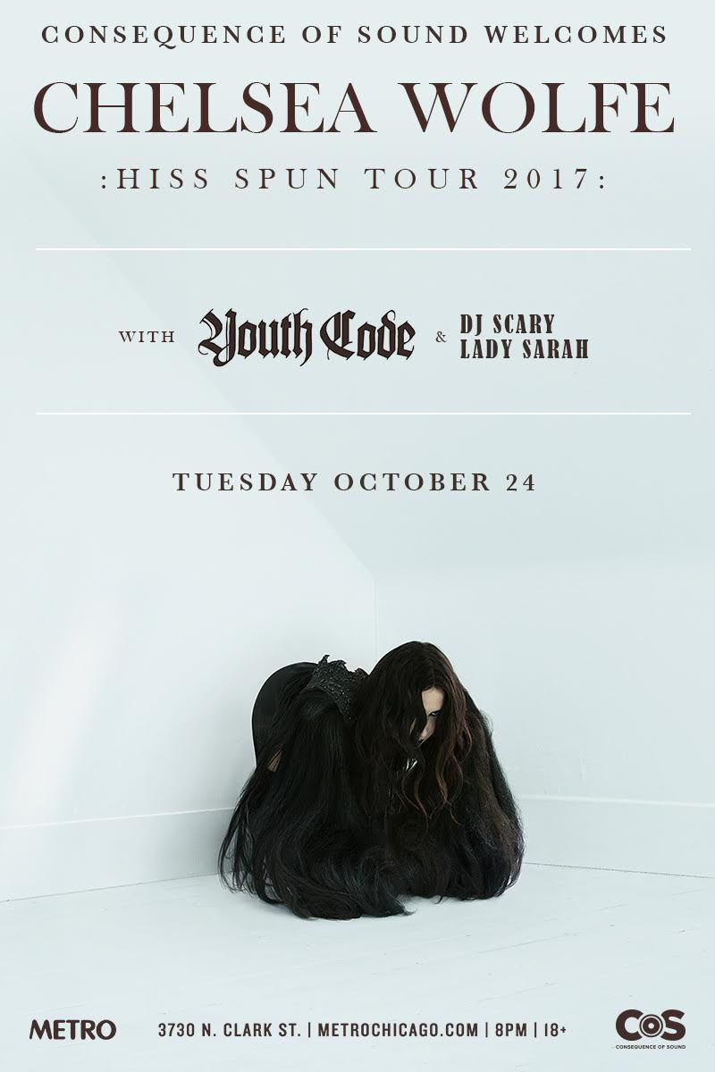 chelsea wolfe metro Consequence of Sound welcomes Chelsea Wolfe to Chicagos Metro