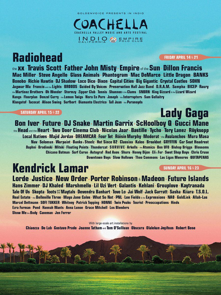 coachella 2017 The Best of the Tiny Fonts in Coachellas 2017 Lineup