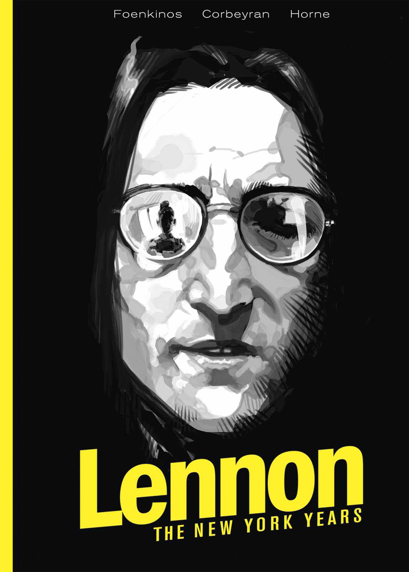 lennon hc cvr prh Graphic novel recounting John Lennons New York years previewed in new trailer    watch