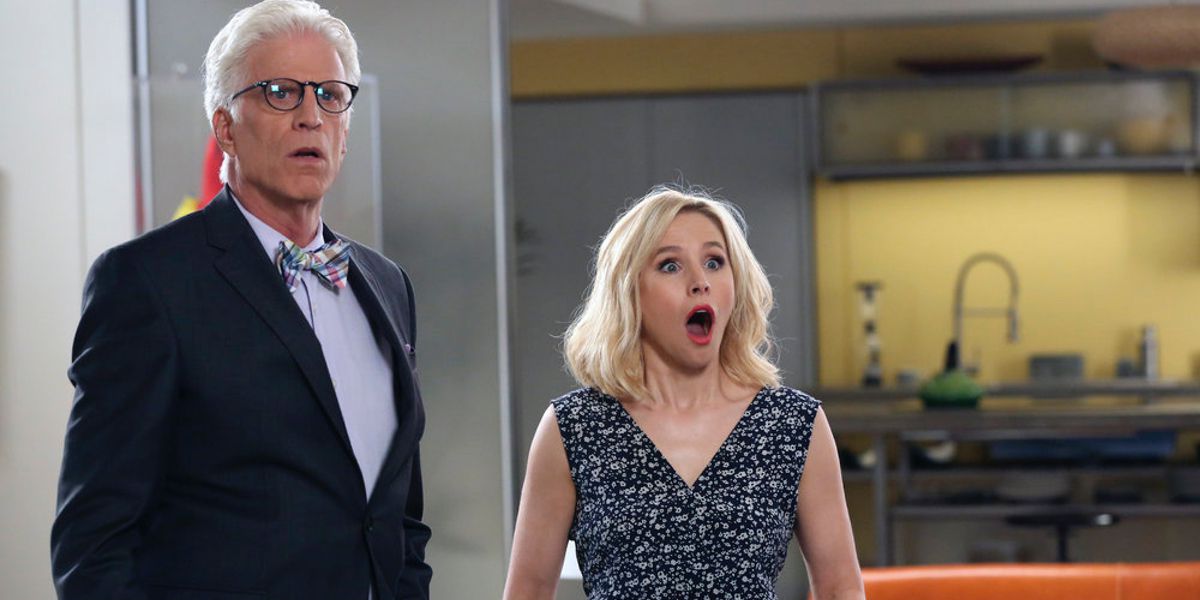 ted danson and kristen bell in the good place season 1 finale Which TV Network is Having the Best Year?