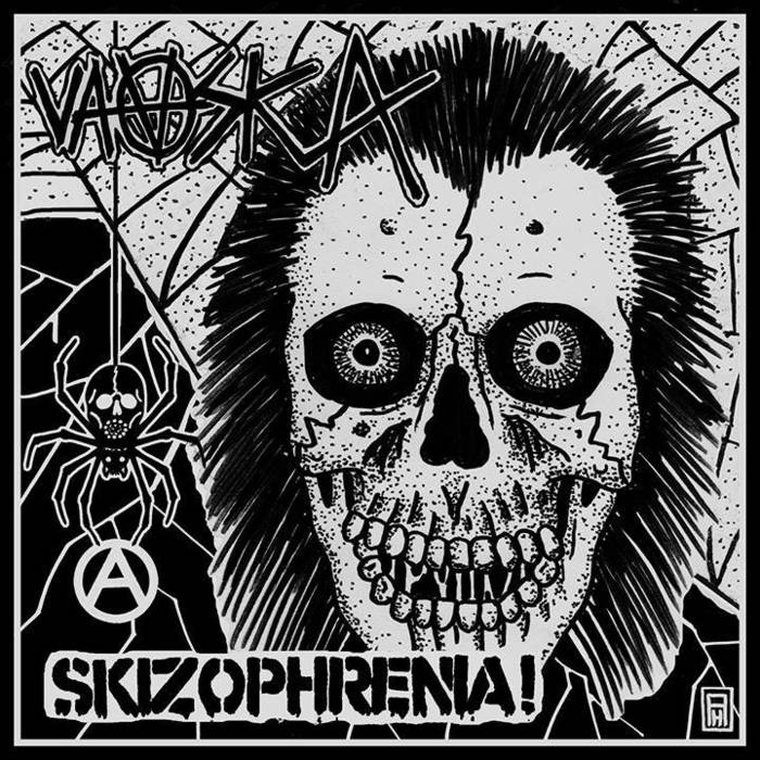 Split 7" with Skizophrenia cover art