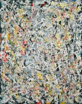 White Light by Jackson Pollock, 1954